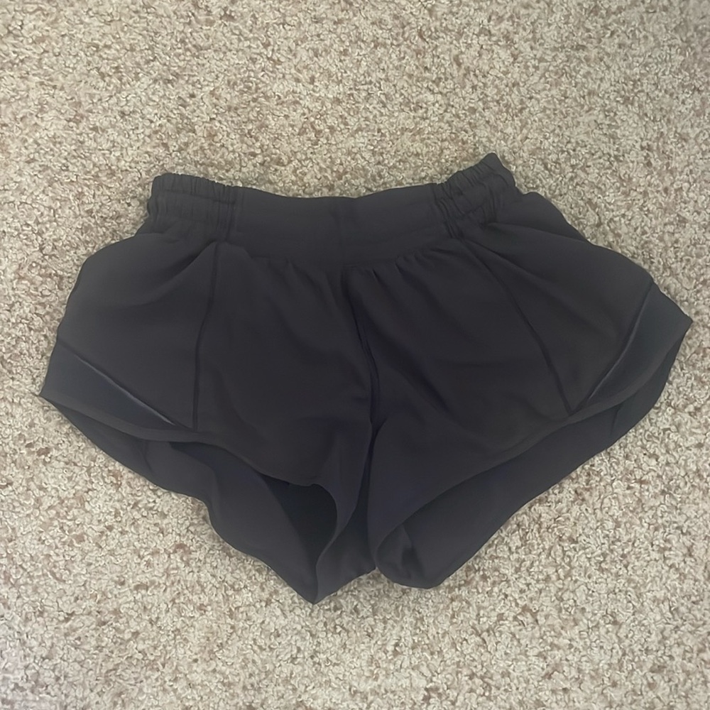 Lululemon Black Hottie Hot shorts